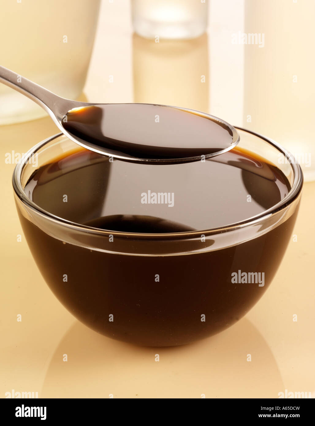 TRADITIONAL MUSHROOM KETCHUP Stock Photo Alamy