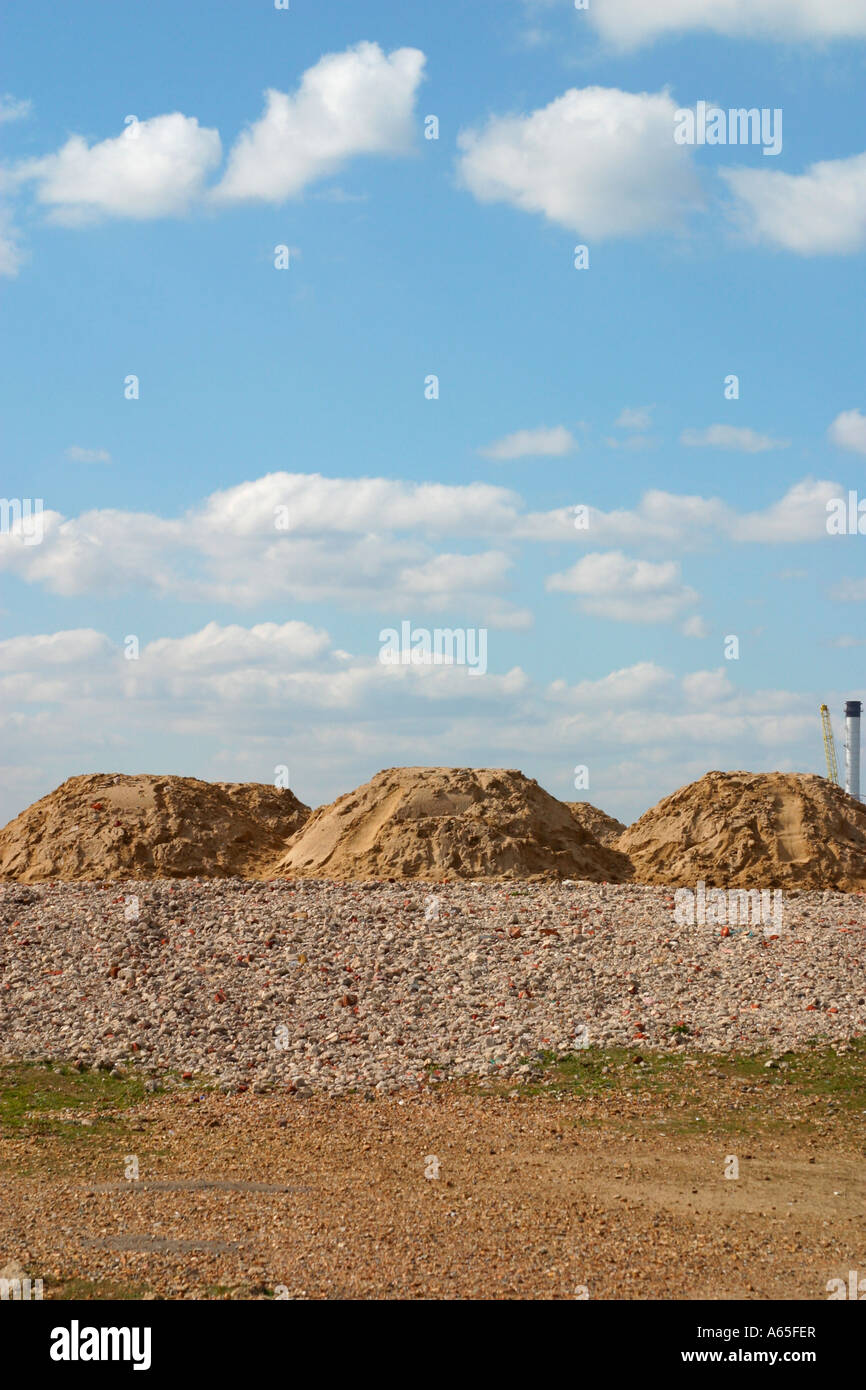 Sand stockpile hi-res stock photography and images - Alamy