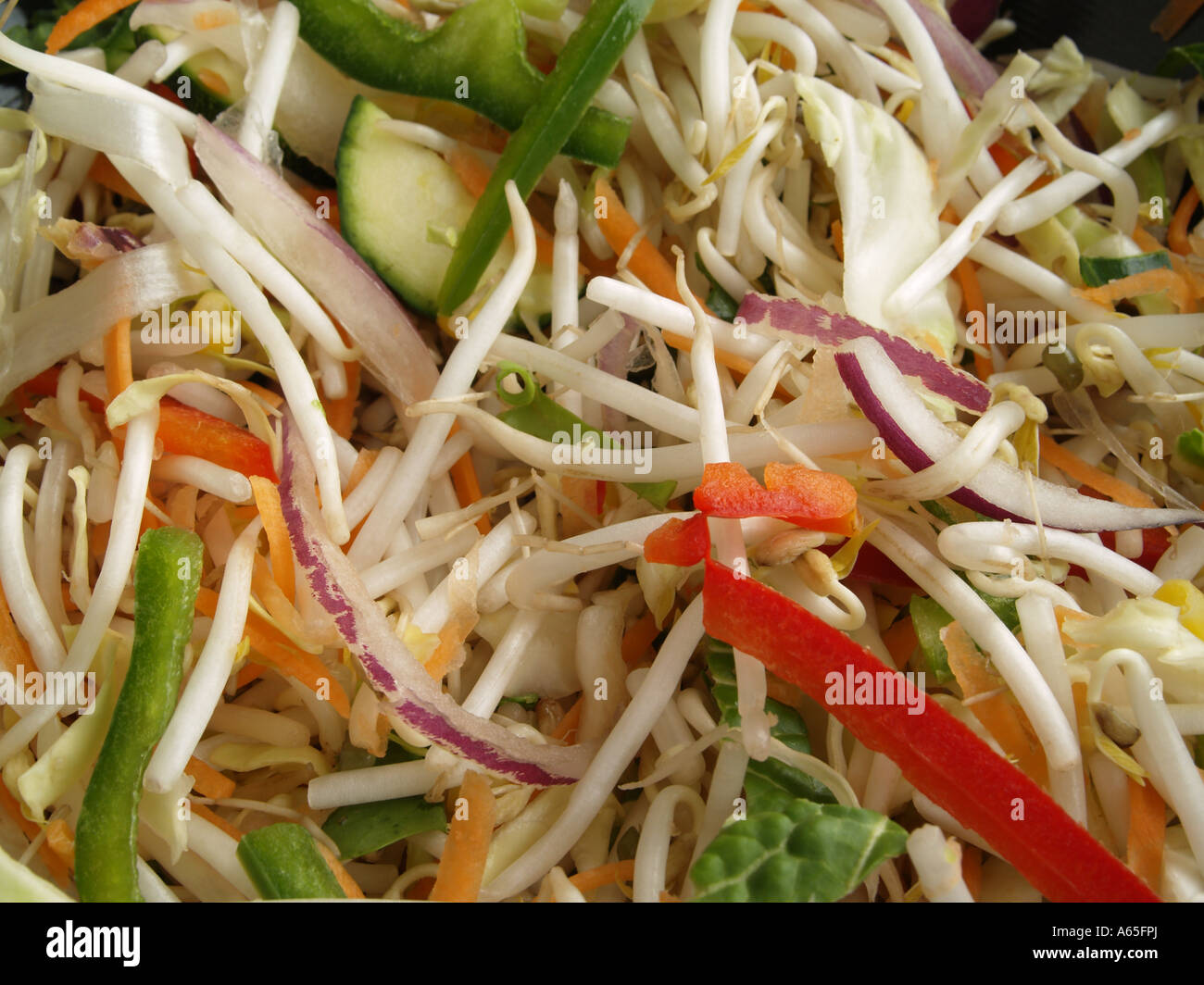 Stir fry vegetables in wok Stock Photo - Alamy
