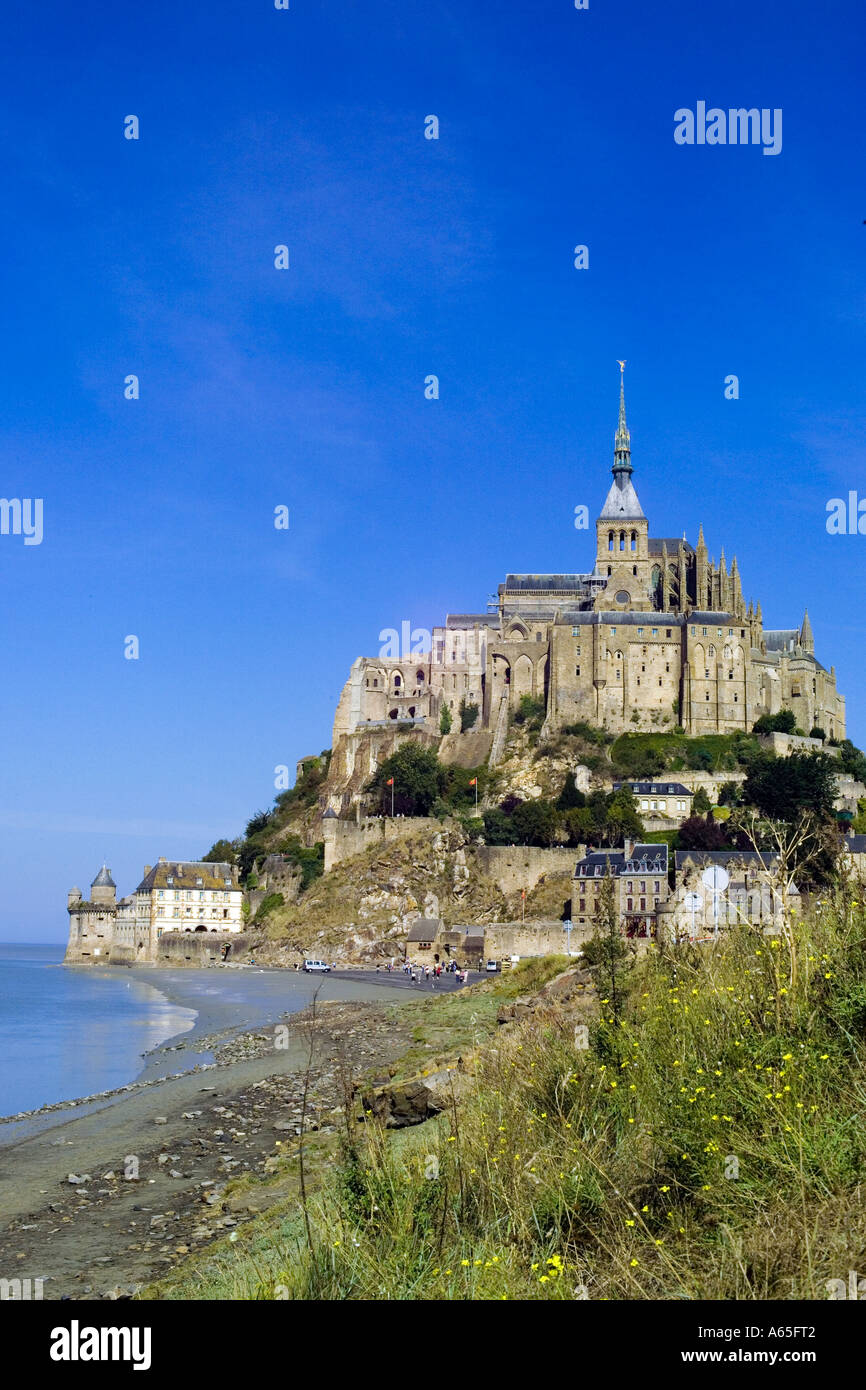MONTSTMICHEL NORMANDY FRANCE Stock Photo Alamy