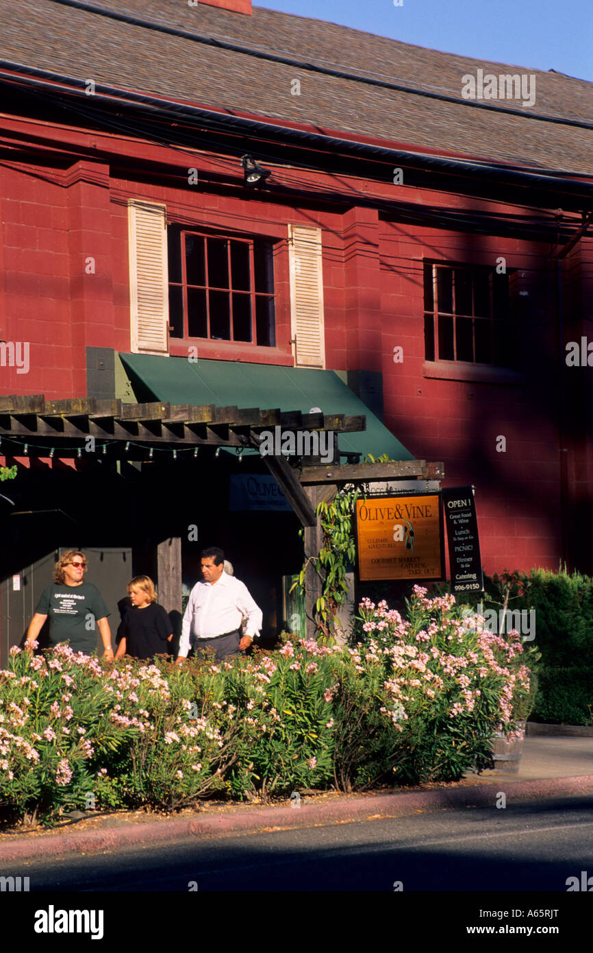 Glen Ellen Sonoma Valley Sonoma County California Stock Photo Alamy