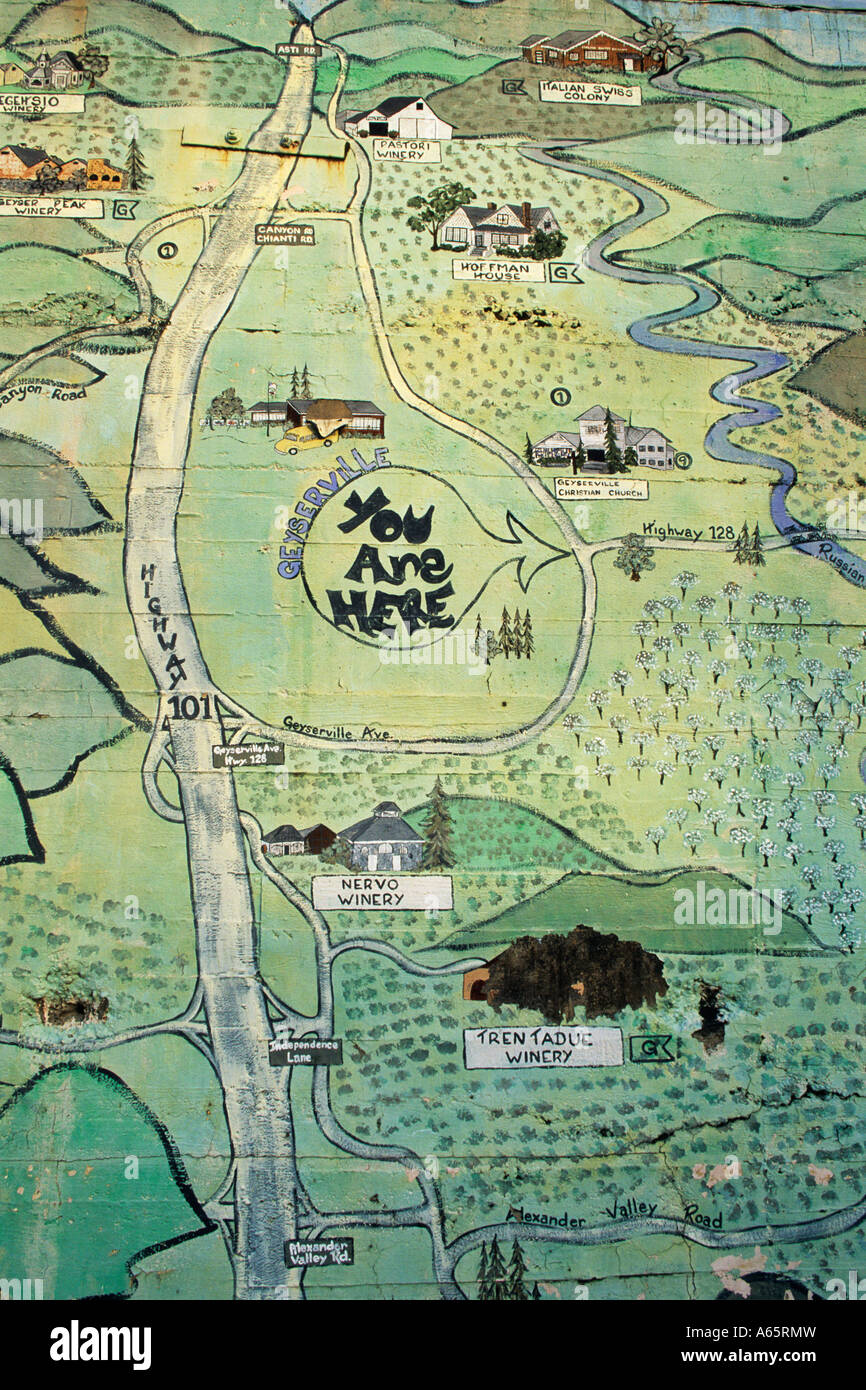 Geyserville downtown hires stock photography and images Alamy