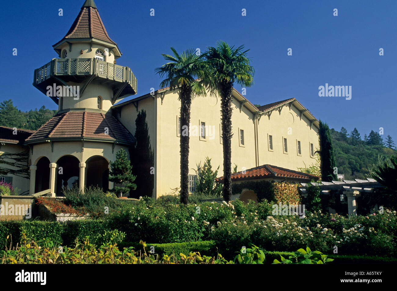 Chateau St Jean Winery Valley of the Moon Sonoma County California ...