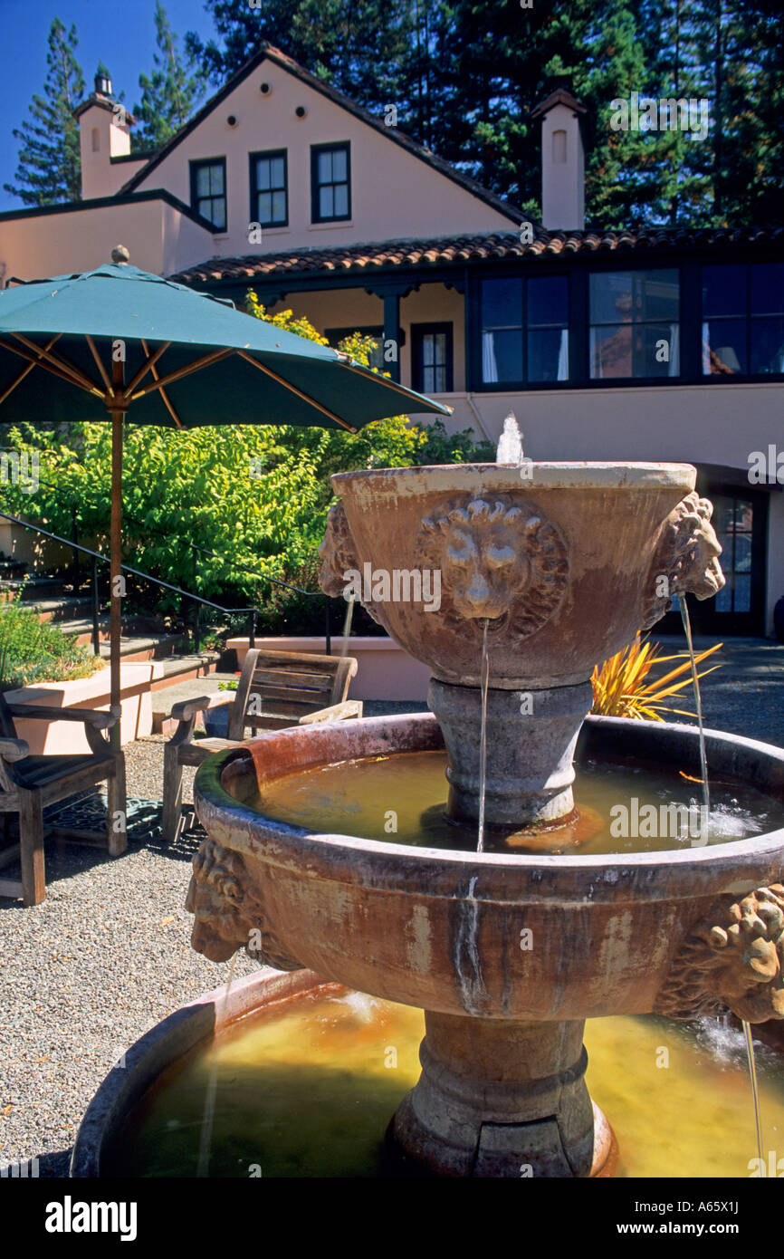 Applewood Inn Guerneville Sonoma County California Stock Photo Alamy