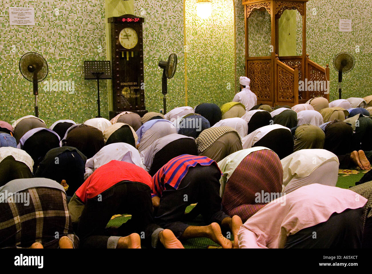 Muslim Praying Many Stock Photos & Muslim Praying Many 