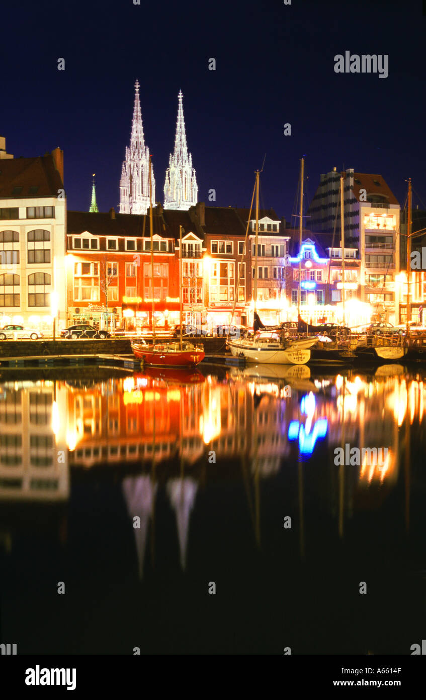 ostend Ostende Flanders Belgium Oostende West Vlaanderen Belgique Stock