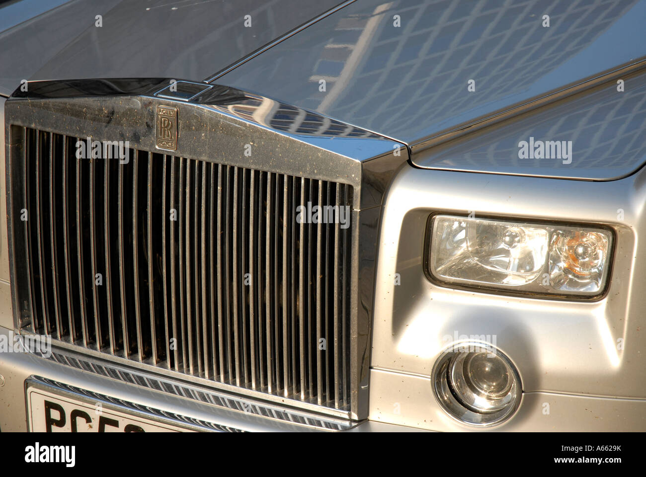RollsRoyce car in London Stock Photo Alamy