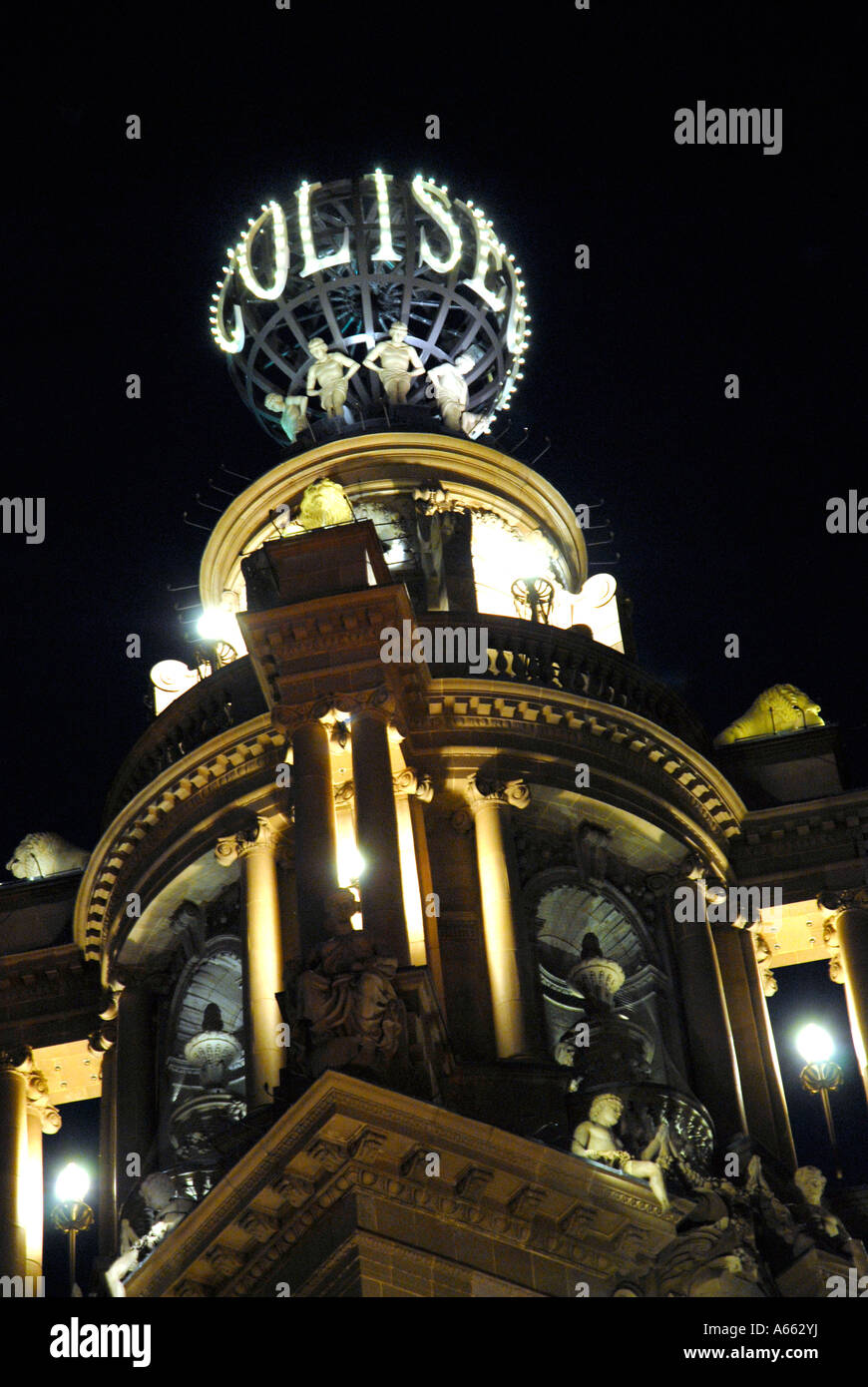 The Coliseum Theatre St Martins Lane London Stock Photo Alamy