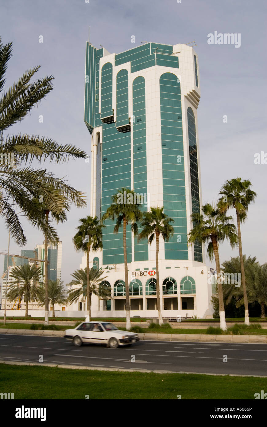 Salam Tower West Bay Doha Qatar Stock Photo - Alamy