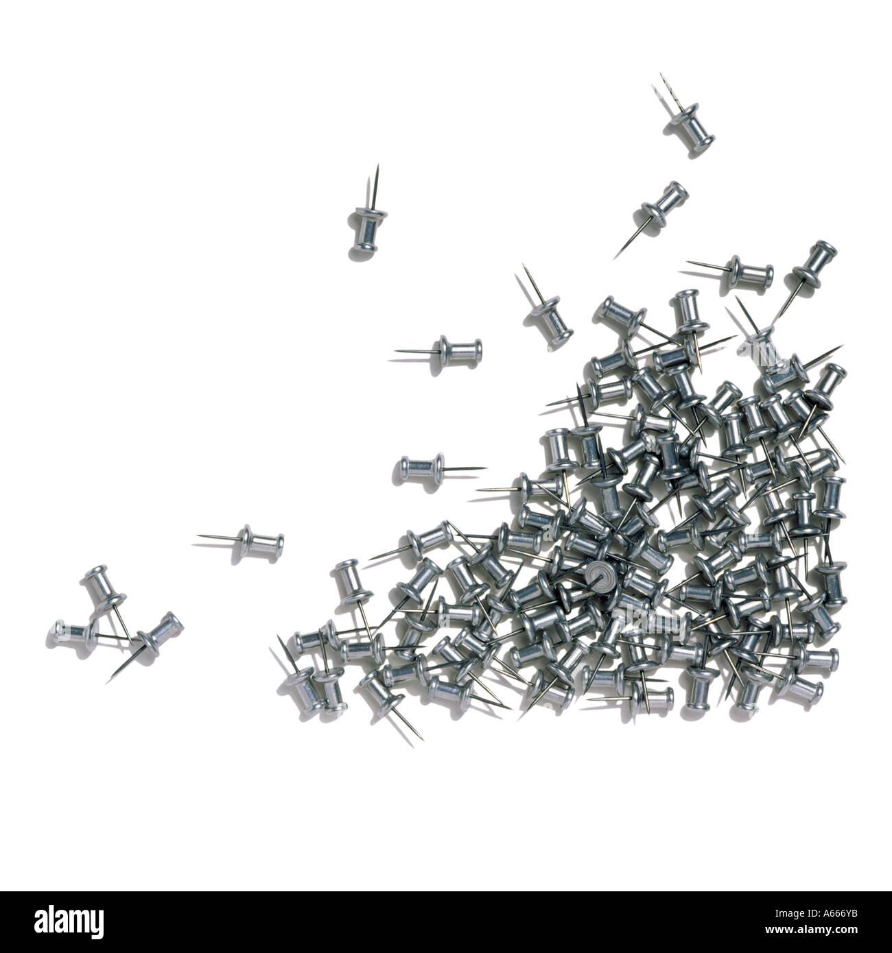 Drawing pins cut out hires stock photography and images Alamy