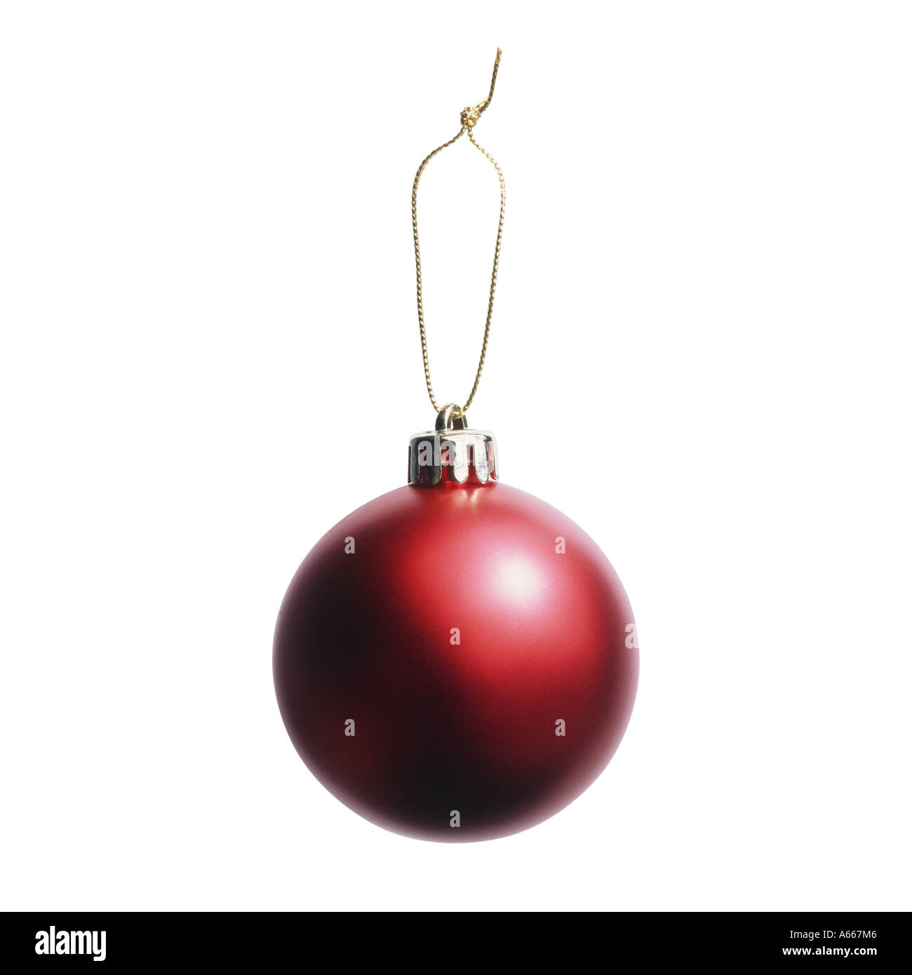A red bauble Stock Photo