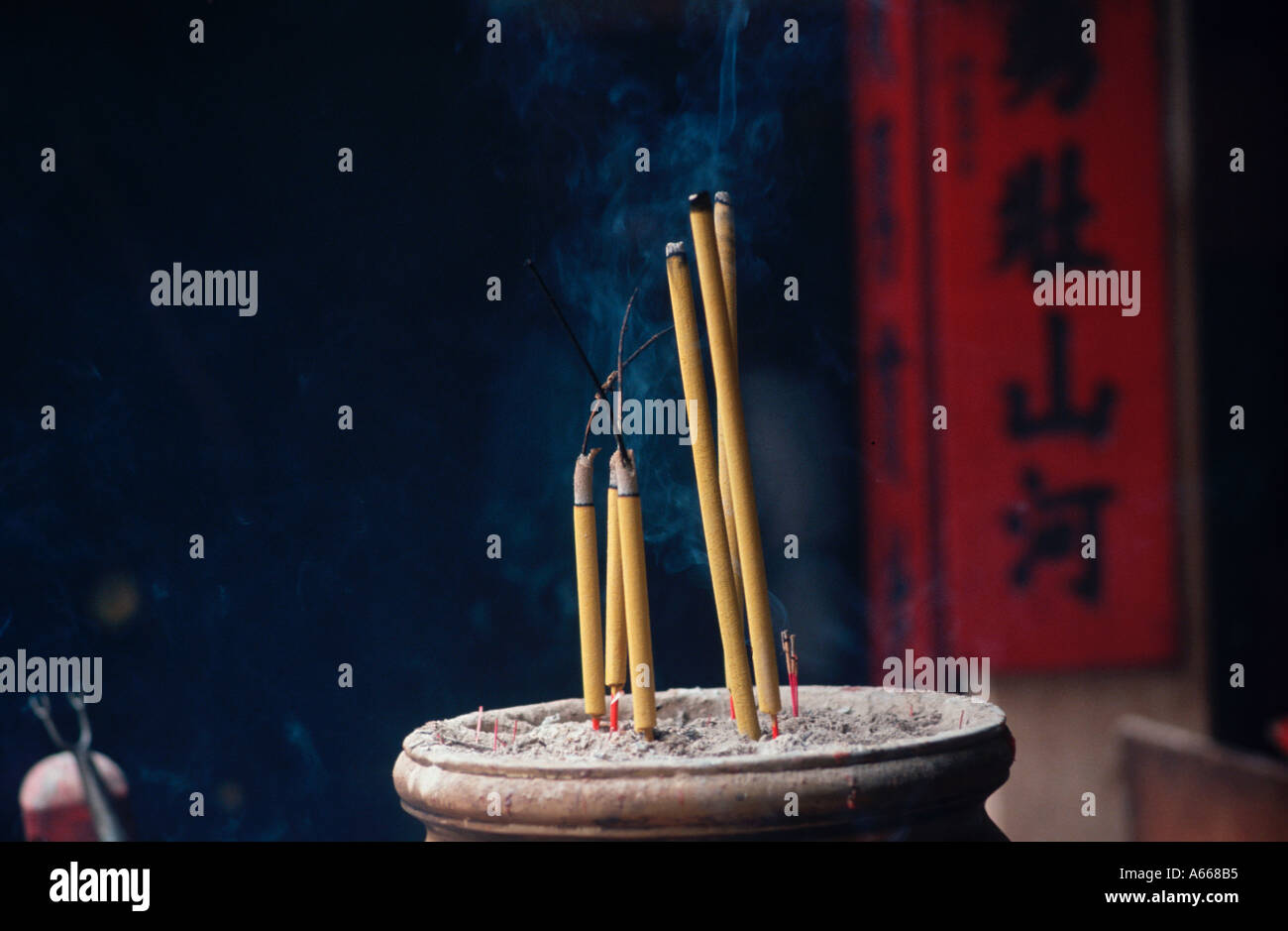 Still life burning incense hi-res stock photography and images - Alamy