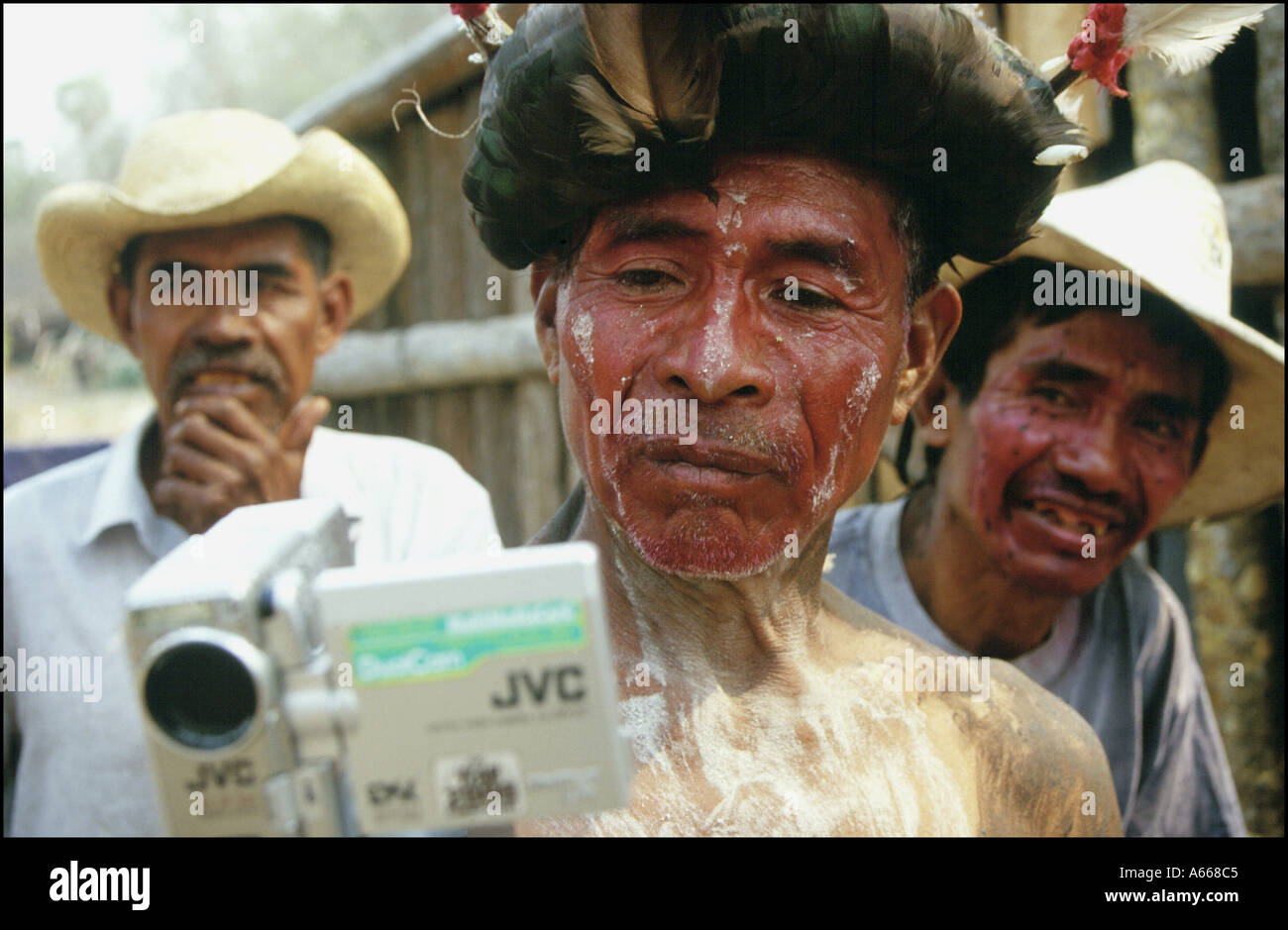 PARAGUAY Ayoreo Indians Stock Photo