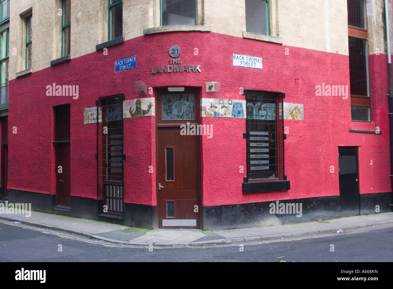 Corner Shop, Back Thomas Street, Northern Quarter, Manchester, UK Stock