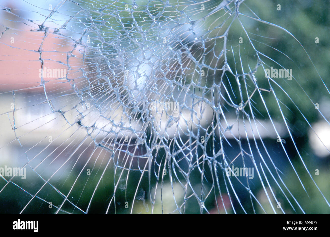 Shattered Window Stock Photos & Shattered Window Stock Images Alamy