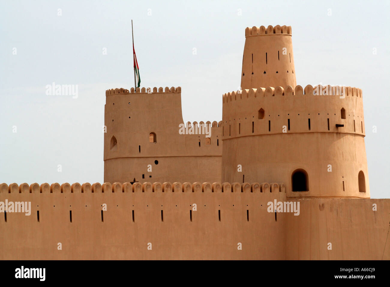 Bilad Sur Castle, Sur Oman Stock Photo
