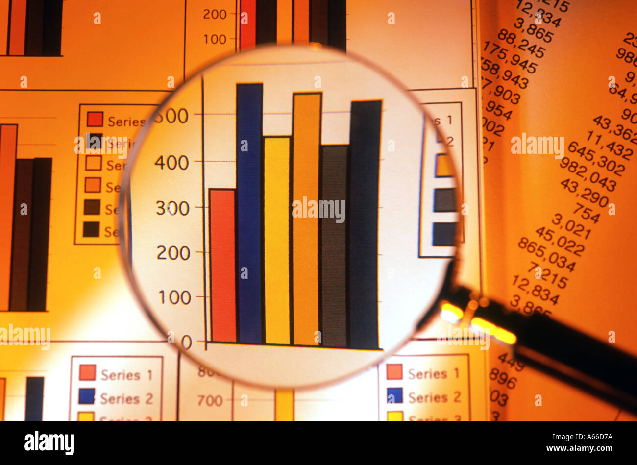Histogram Through A Magnifying Glass Stock Photo Alamy Histogram Through A Magnifying Glass Stock Photo Alamy