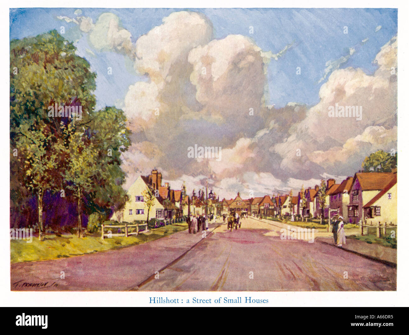 Letchworth garden city houses hires stock photography and images Alamy