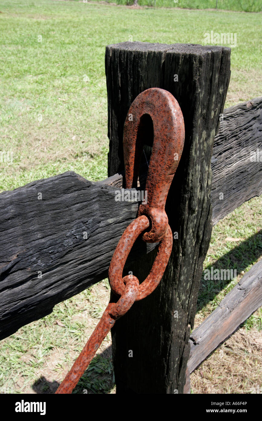 Old rusty gate hook hi-res stock photography and images - Alamy