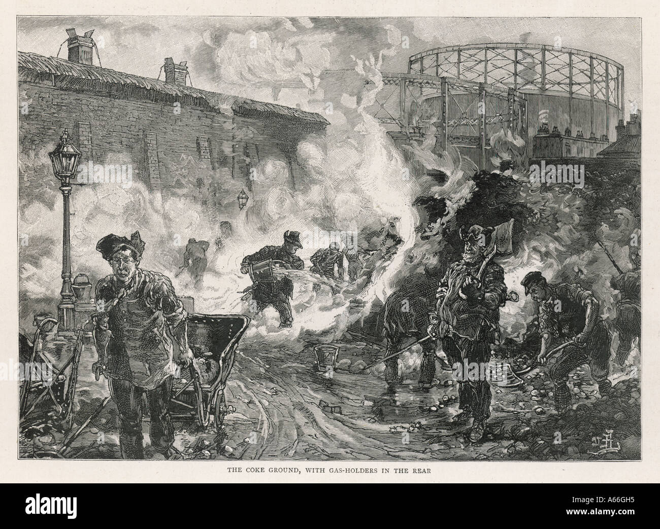 London Gas Company Stock Photo Alamy