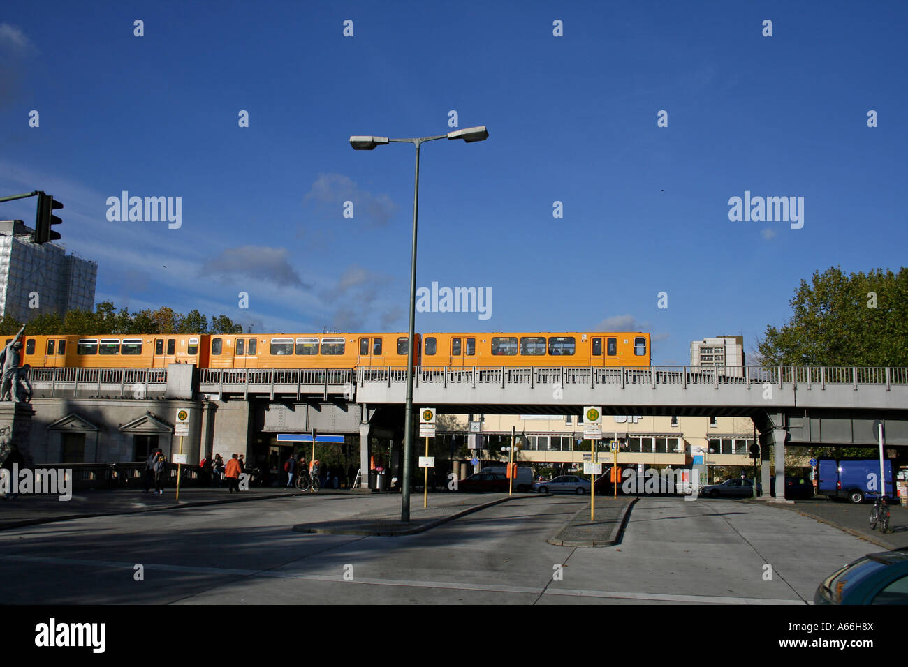urban over ground train Stock Photo - Alamy