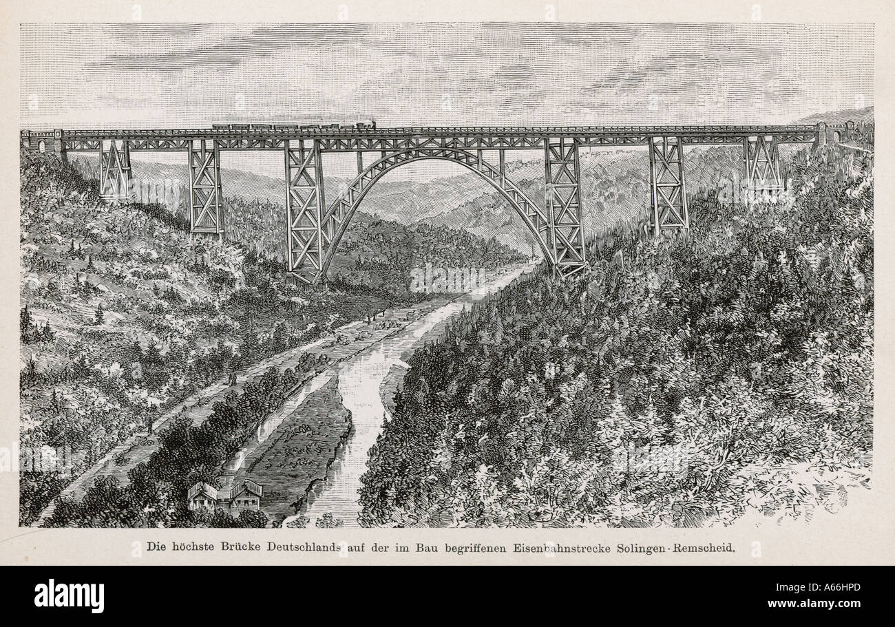 High Bridge Germany Stock Photo Alamy