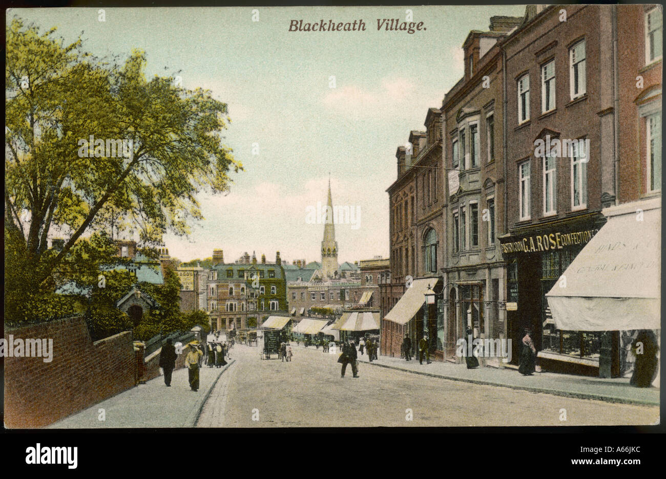 Blackheath Village 1911 Stock Photo Alamy