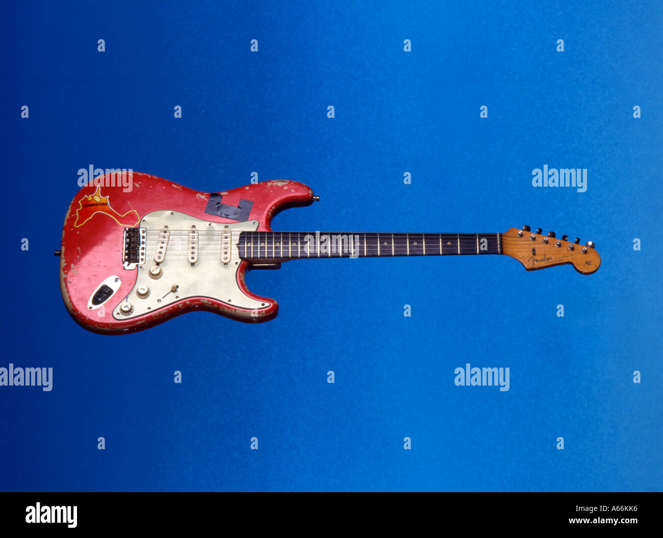 Chris Rea's Fender Stratocaster Guitar Stock Photo - Alamy