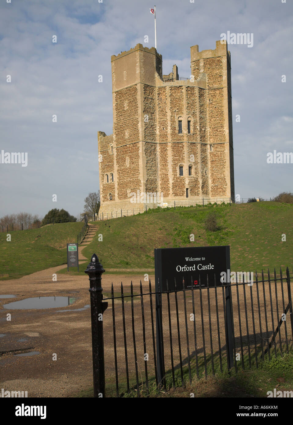 Orford Castle, Orford, Suffolk, England Stock Photo Alamy