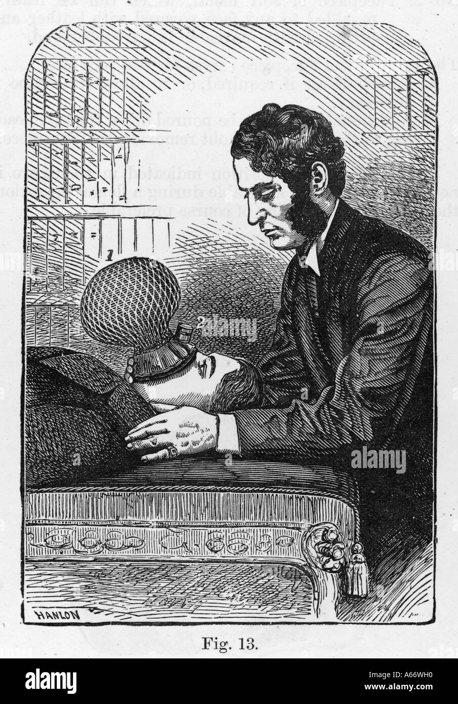 Ether Anaesthetics 1885 Stock Photo - Alamy