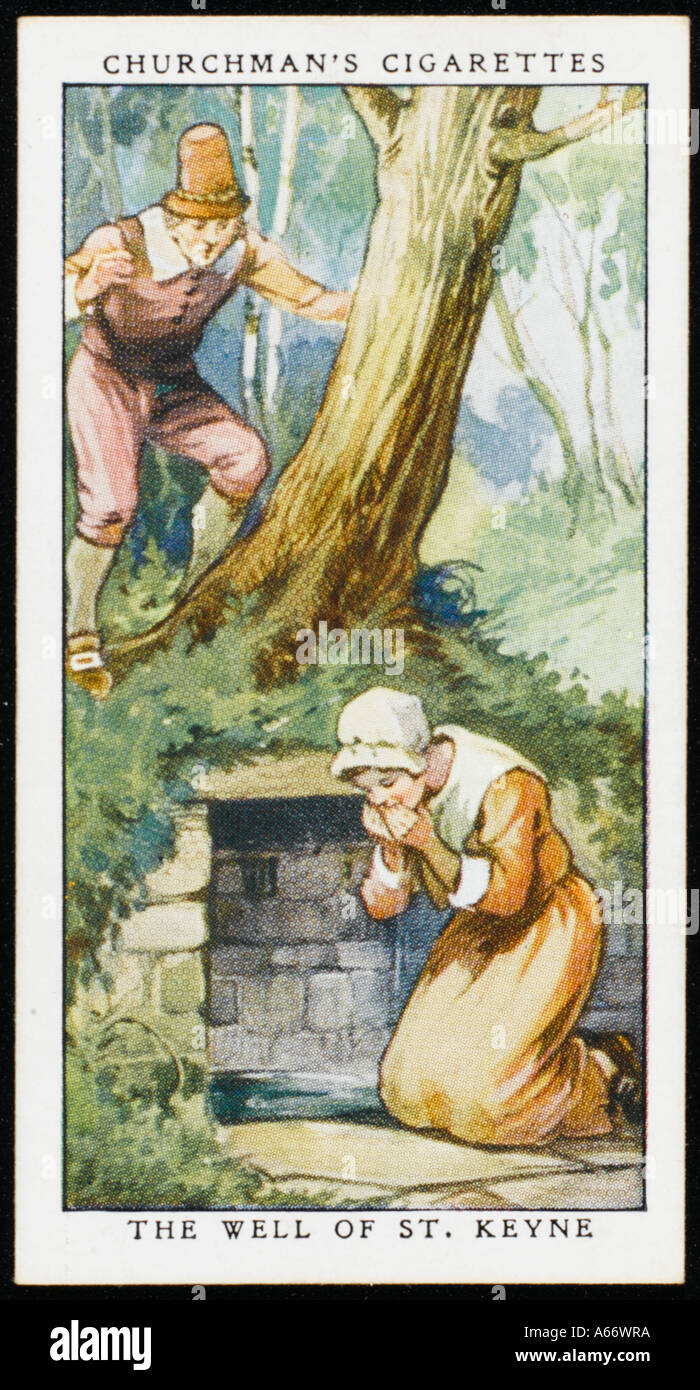 Herholy Well Of St Keyne Stock Photo - Alamy