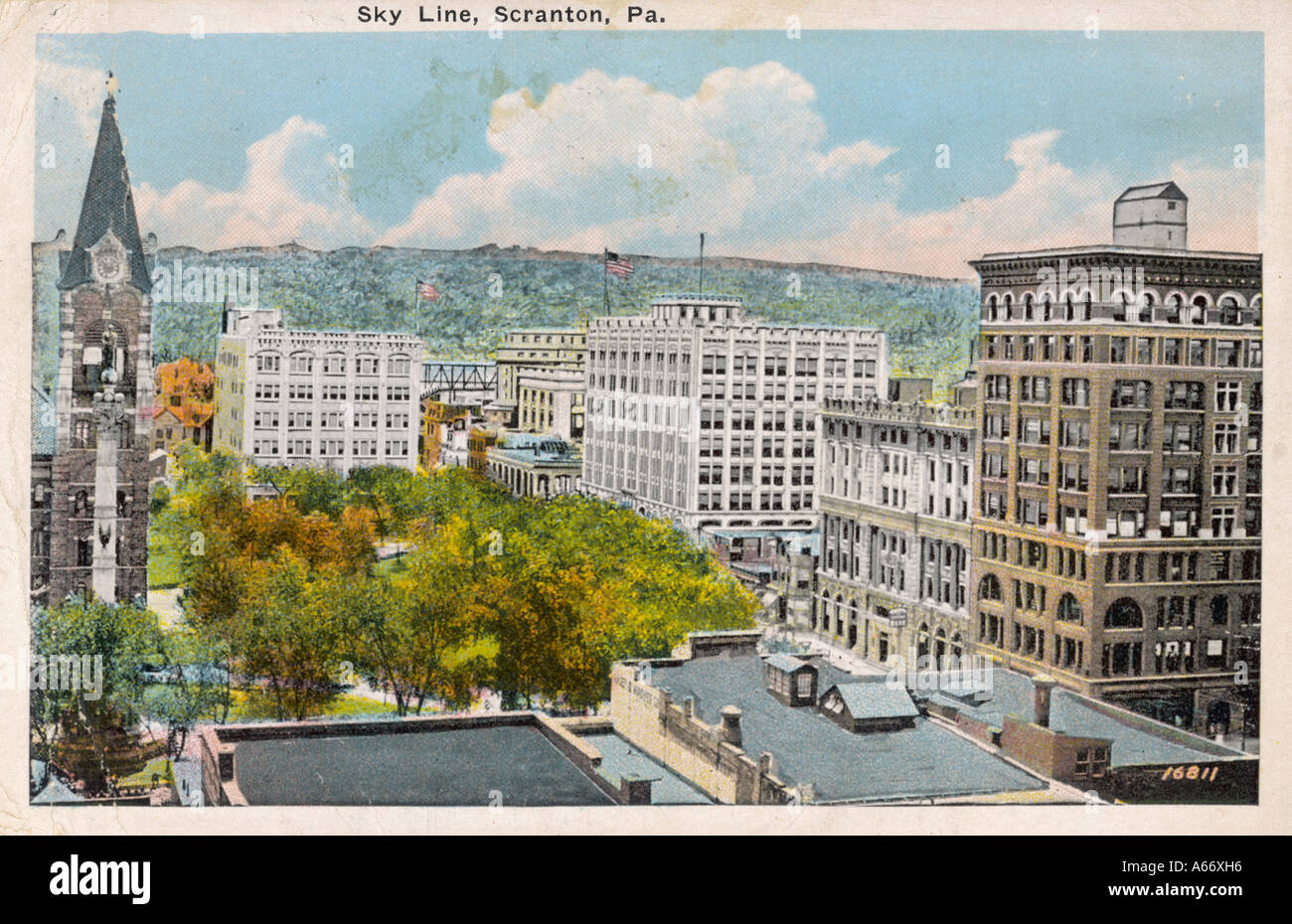 Usa Scranton 1930 Stock Photo - Alamy