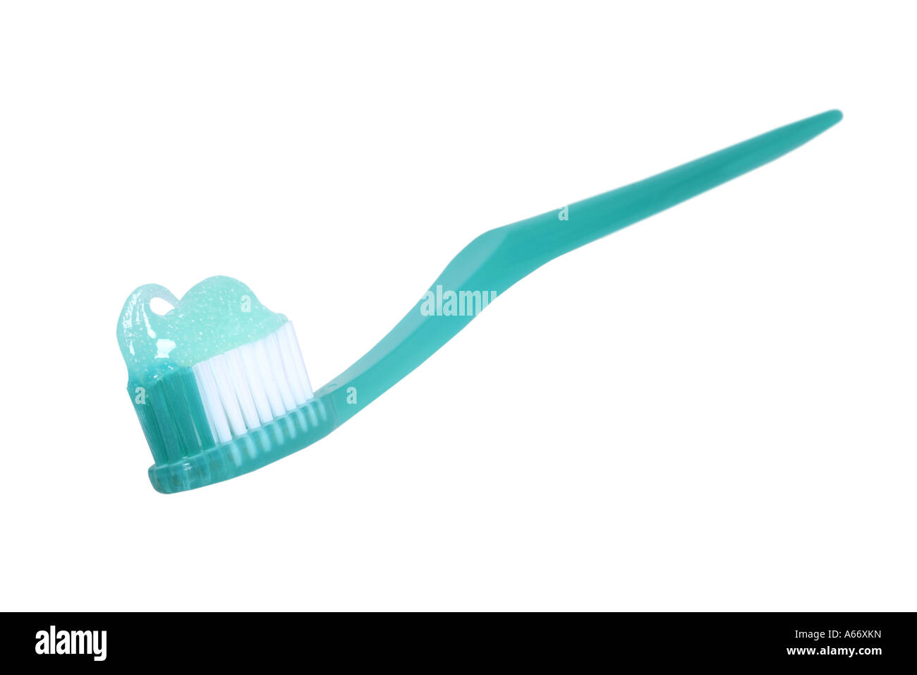 Toothbrush cut out on white background Stock Photo Alamy