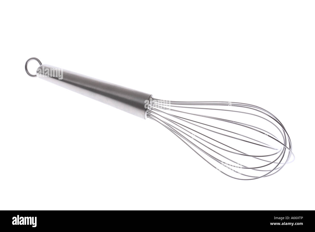 Whisk cut out on white background Stock Photo
