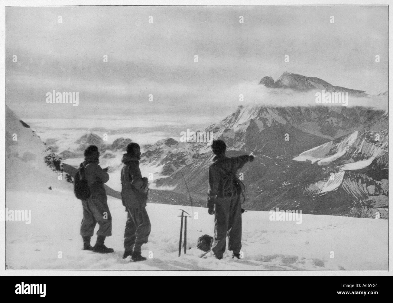 Brit Expedition Survey Stock Photo - Alamy