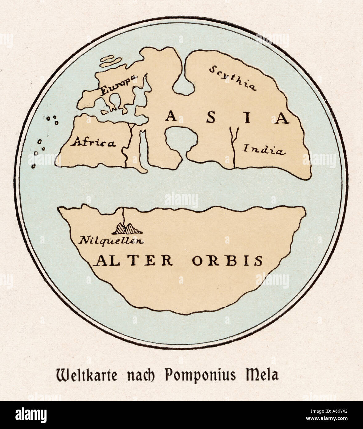Pomponius mela map hires stock photography and images Alamy