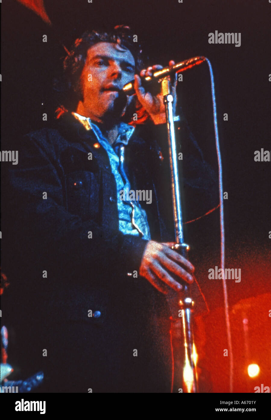 VAN MORRISON Irish singer about 1980 Stock Photo Alamy