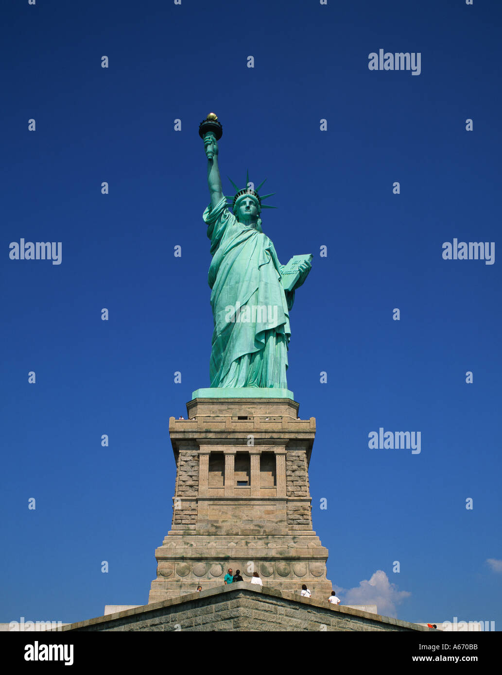 "Statue of Liberty" "New York" USA Stock Photo Alamy