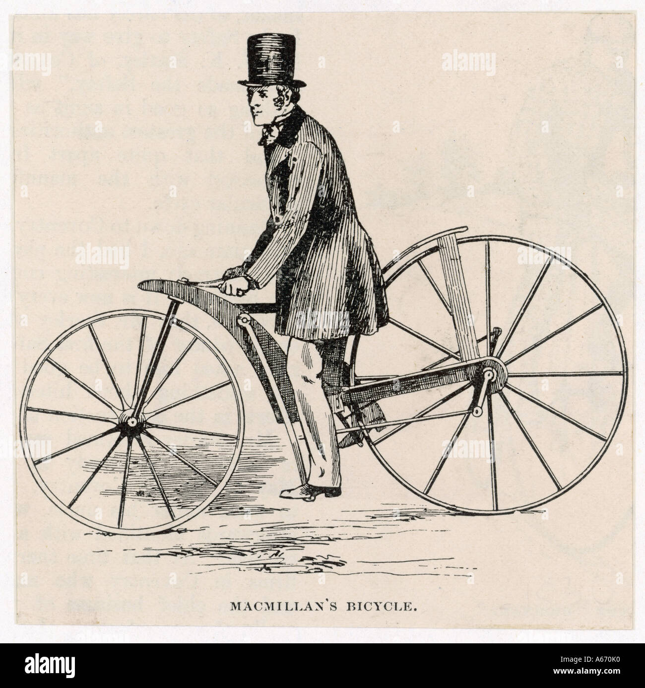 kirkpatrick macmillan invents a bicycle