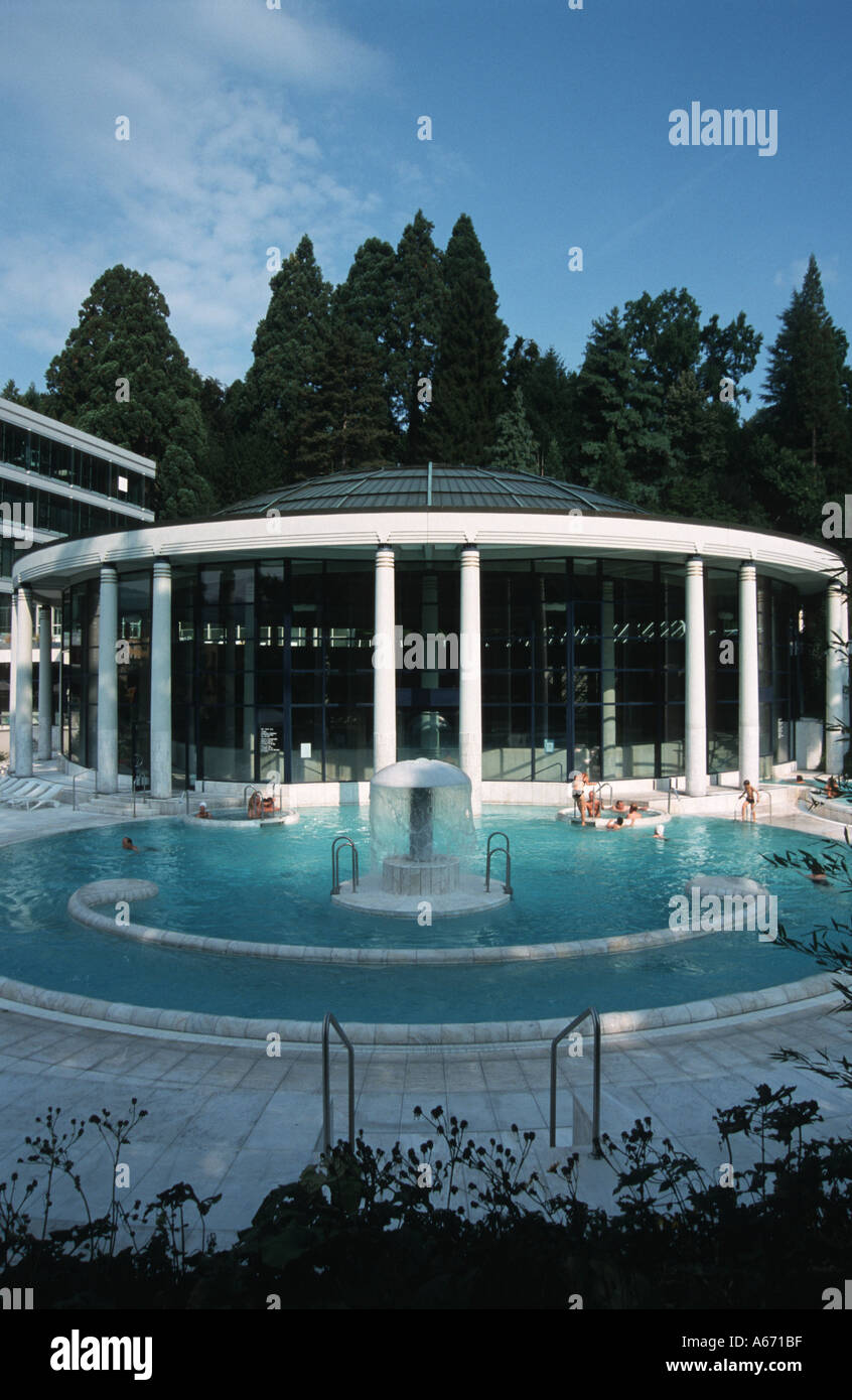 Schwarzwald Black Forest Baden Baden Caracalla Thermal Baths  Stock Photo