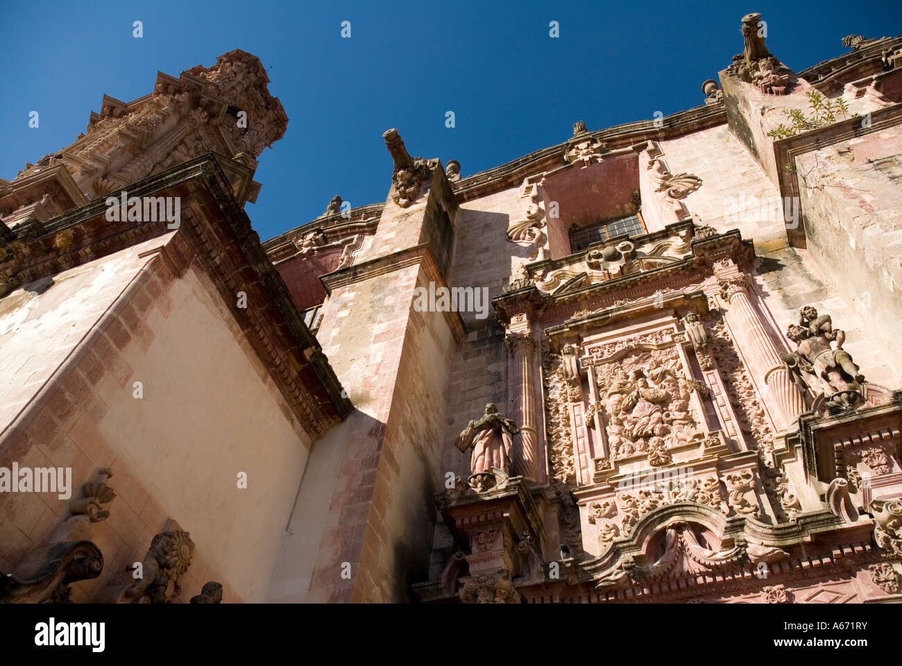 Santa Prisca church - Taxco - Mexico Stock Photo - Alamy