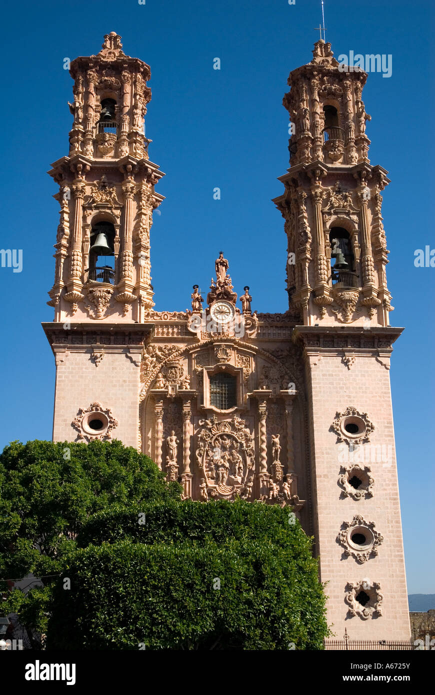 Santa Prisca church - Taxco - Mexico Stock Photo - Alamy