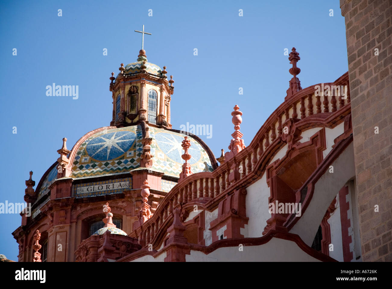 Santa Prisca church - Taxco - Mexico Stock Photo - Alamy