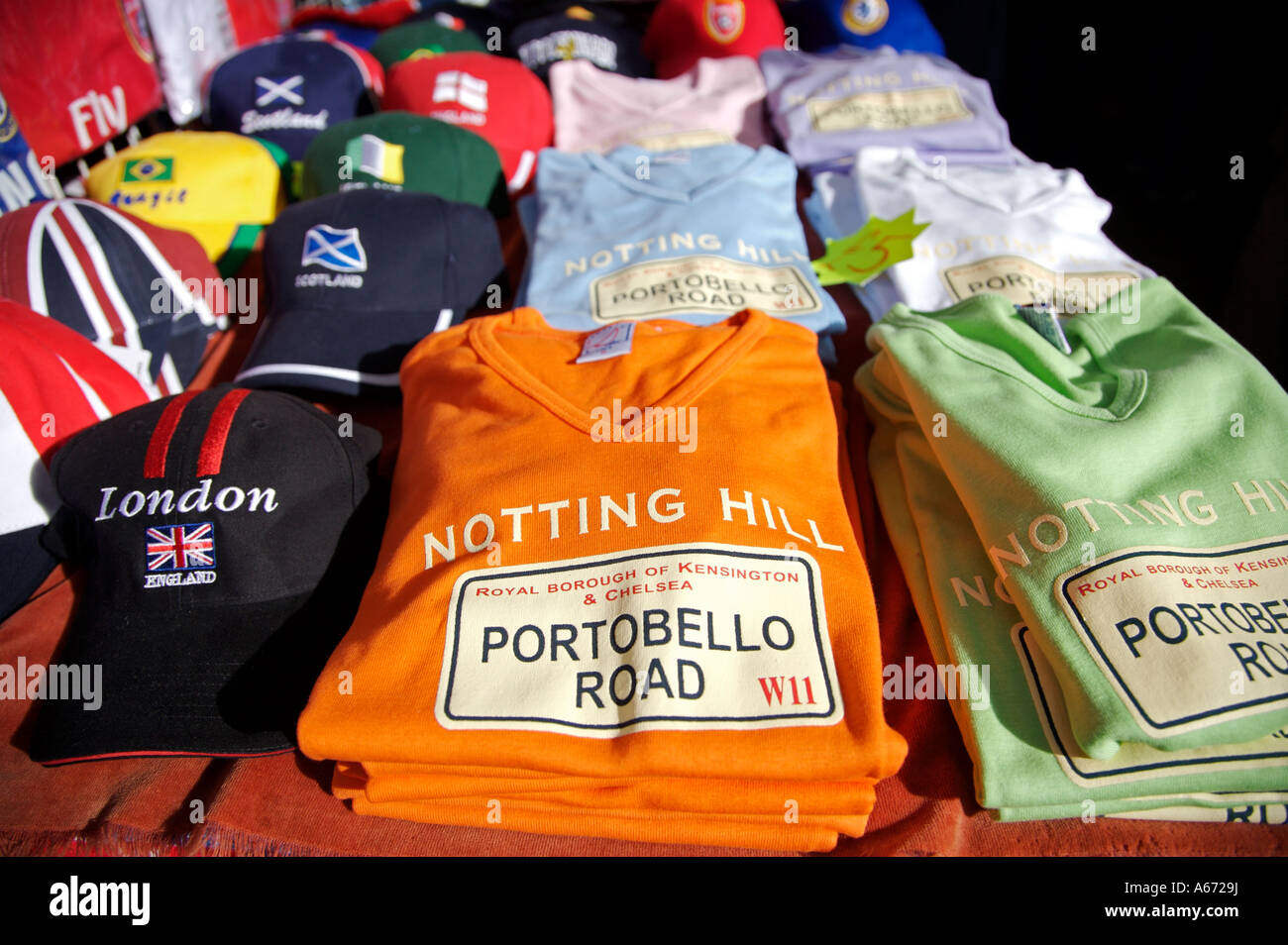 Portobello Market in Notting Hill is popular with tourists and locals