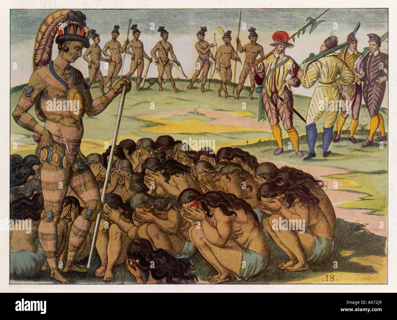 Native american people in florida