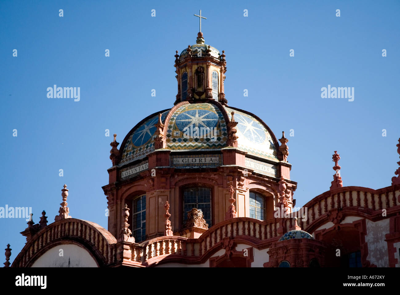 Santa Prisca church - Taxco - Mexico Stock Photo - Alamy