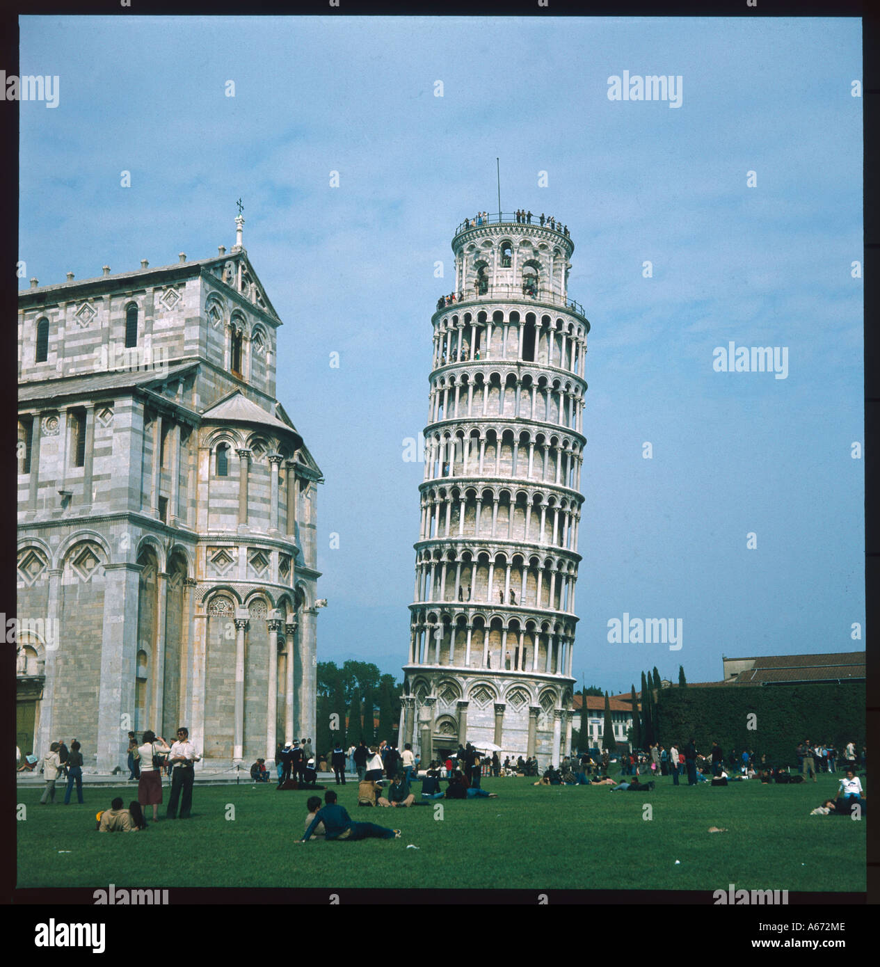 Leaning Tower Of Pisa Stock Photo