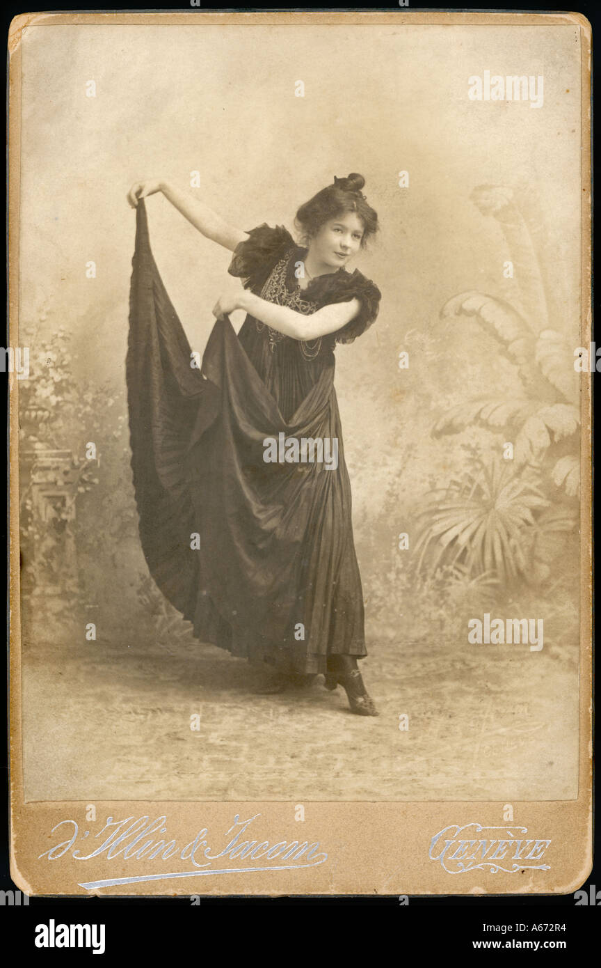 C. Pankhurst As Dancer Stock Photo