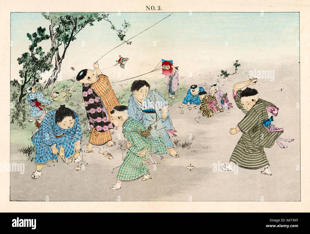 Racial Japan Children Stock Photo Alamy