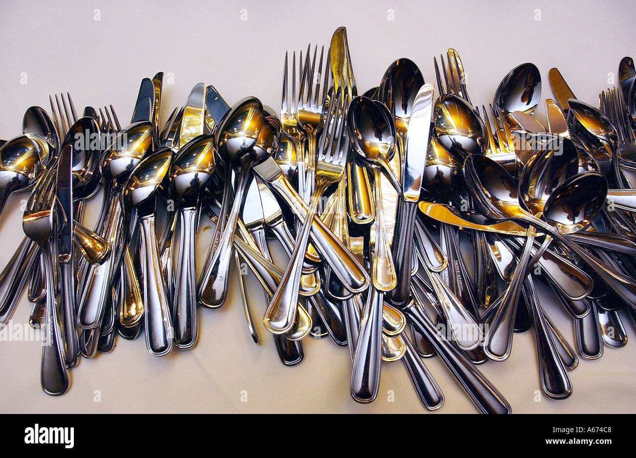 Silverware Stock Photo